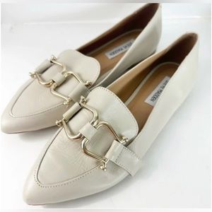 Steve Madden Lenon Flats in Light Grey/Cream Size 7 1/2